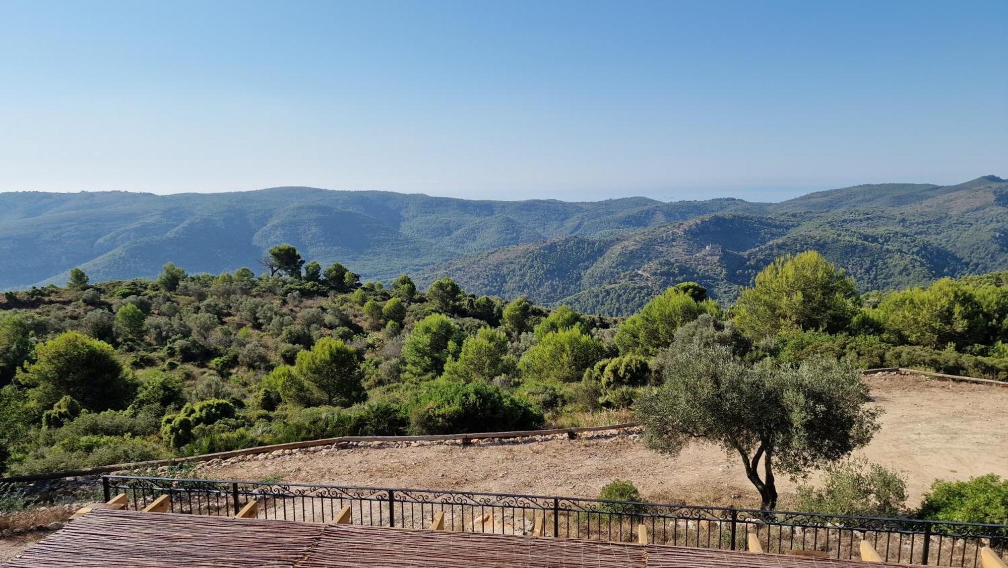 La Cueva De Miravet - Villa De Lujo En La Cima De La Montana Con Vistas Al Mar Cabanes  Εξωτερικό φωτογραφία