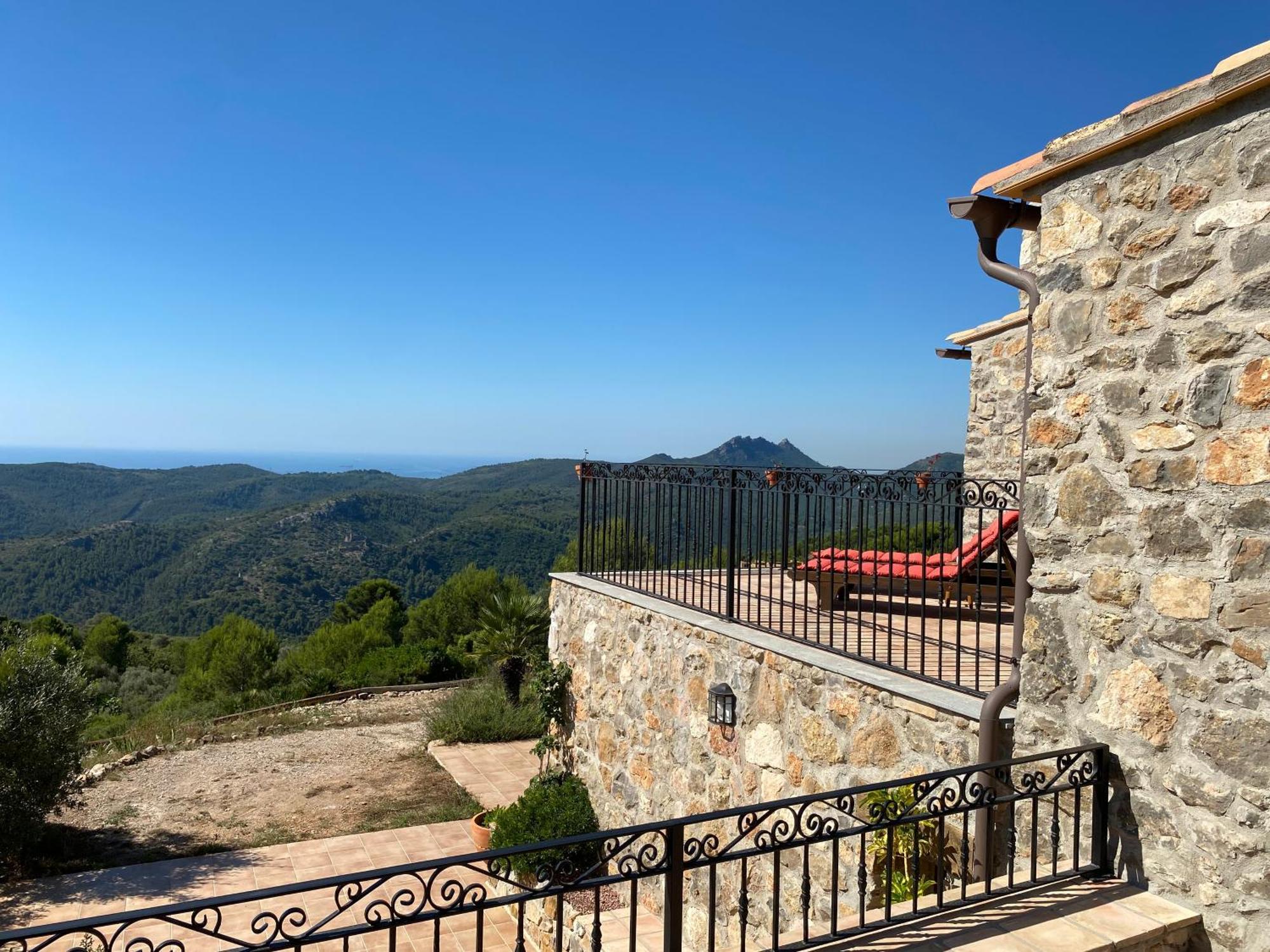 La Cueva De Miravet - Villa De Lujo En La Cima De La Montana Con Vistas Al Mar Cabanes  Εξωτερικό φωτογραφία