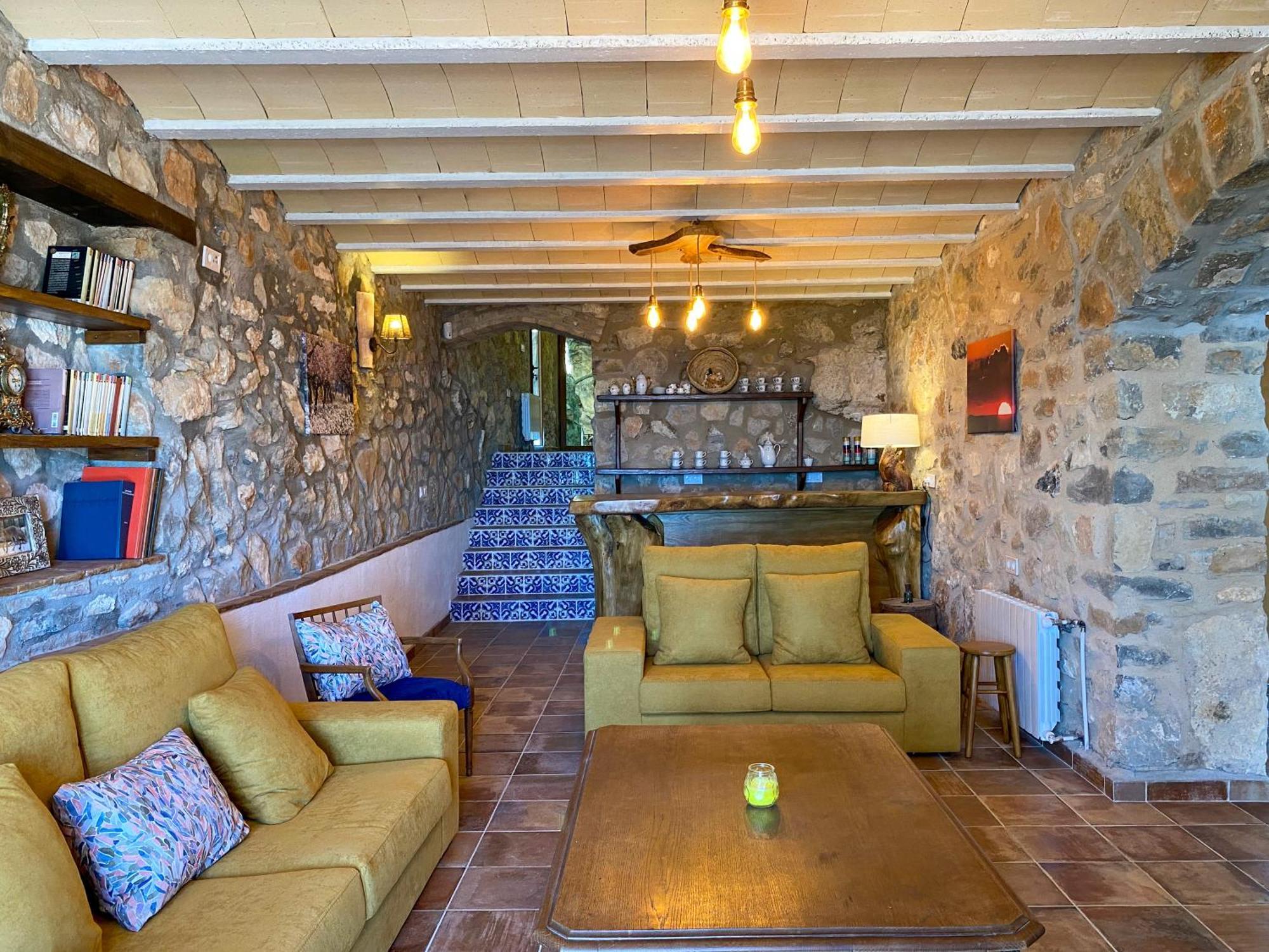 La Cueva De Miravet - Villa De Lujo En La Cima De La Montana Con Vistas Al Mar Cabanes  Εξωτερικό φωτογραφία