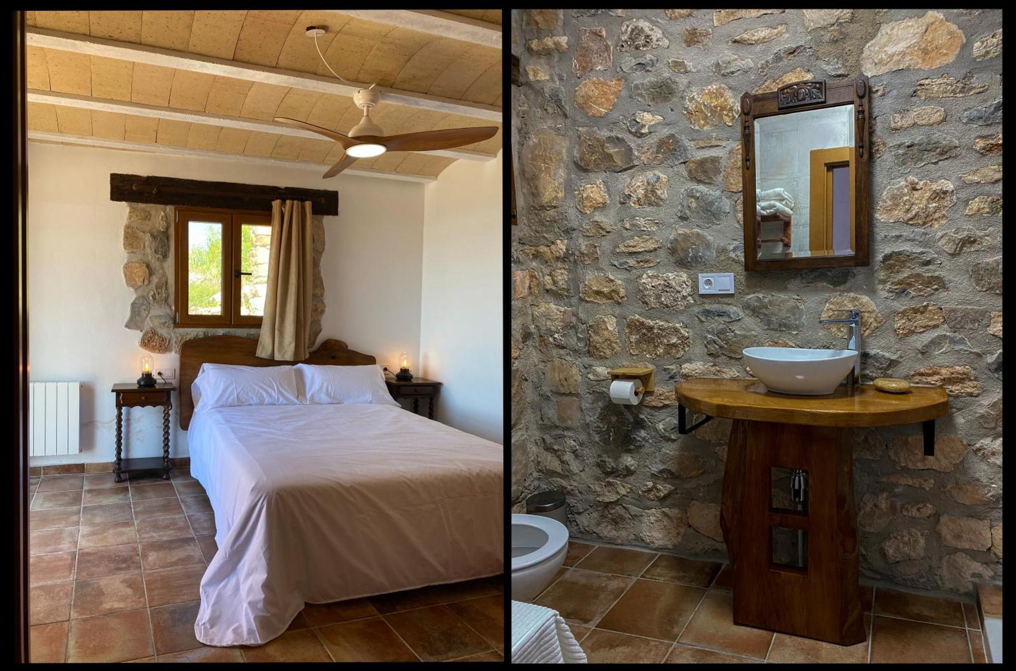 La Cueva De Miravet - Villa De Lujo En La Cima De La Montana Con Vistas Al Mar Cabanes  Εξωτερικό φωτογραφία