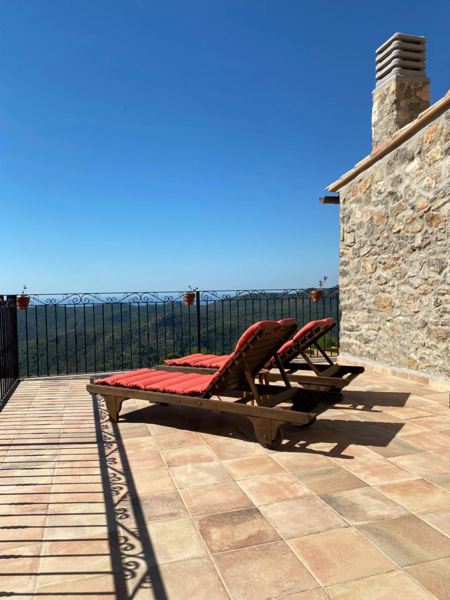 La Cueva De Miravet - Villa De Lujo En La Cima De La Montana Con Vistas Al Mar Cabanes  Εξωτερικό φωτογραφία