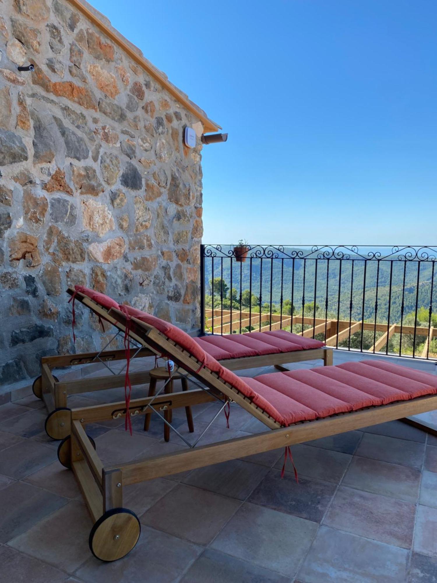 La Cueva De Miravet - Villa De Lujo En La Cima De La Montana Con Vistas Al Mar Cabanes  Εξωτερικό φωτογραφία