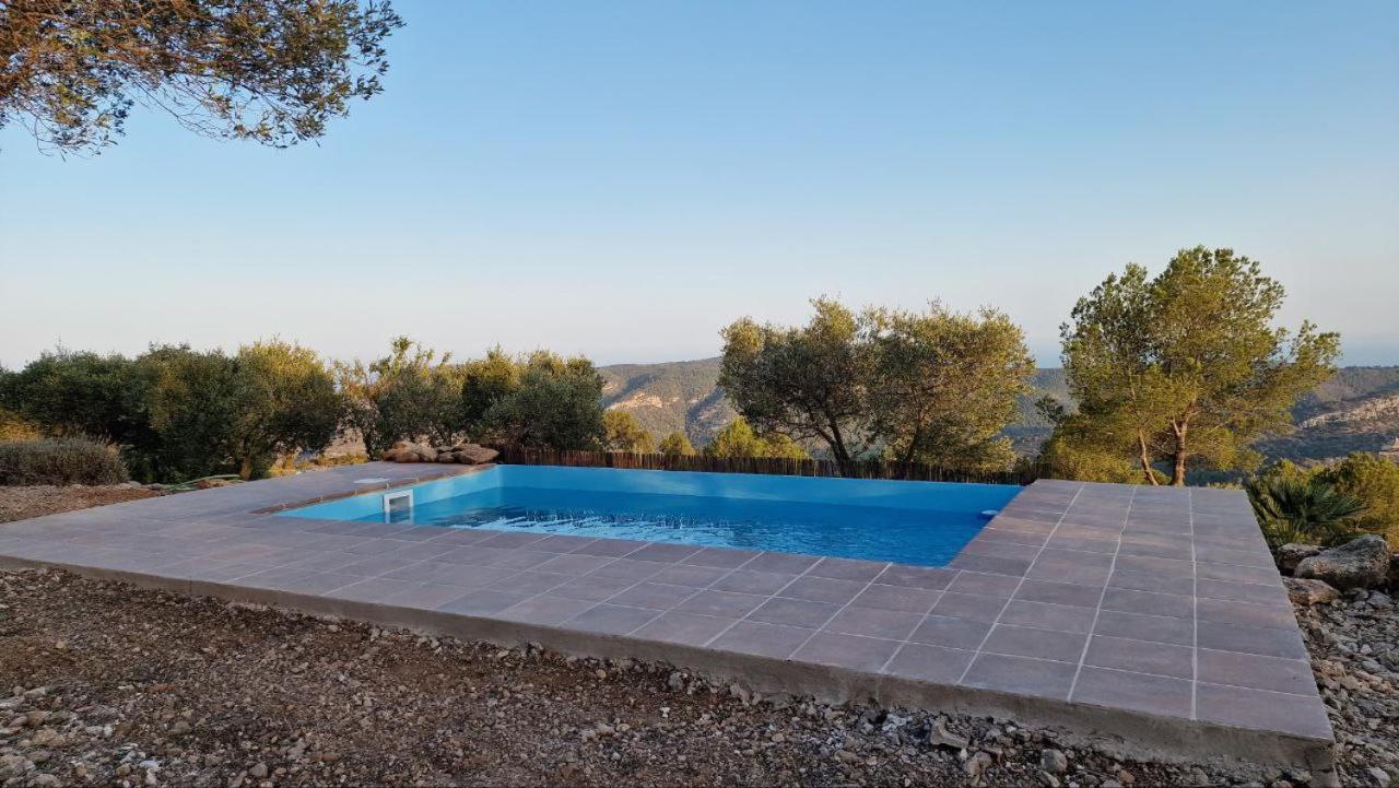 La Cueva De Miravet - Villa De Lujo En La Cima De La Montana Con Vistas Al Mar Cabanes  Εξωτερικό φωτογραφία