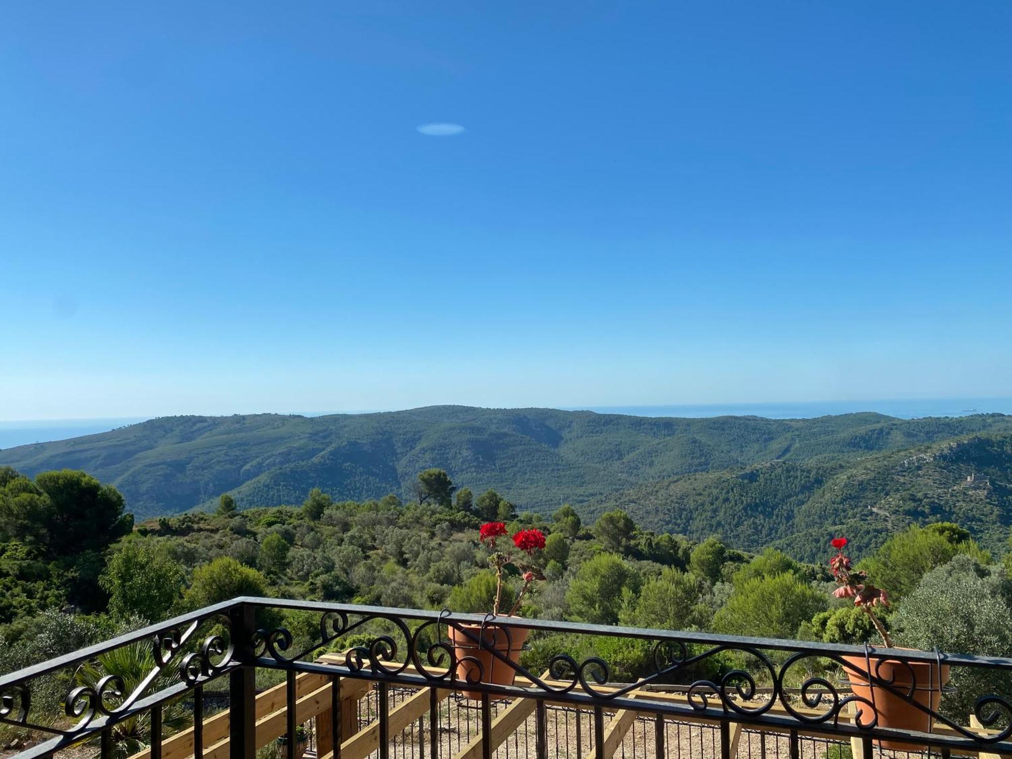 La Cueva De Miravet - Villa De Lujo En La Cima De La Montana Con Vistas Al Mar Cabanes  Εξωτερικό φωτογραφία